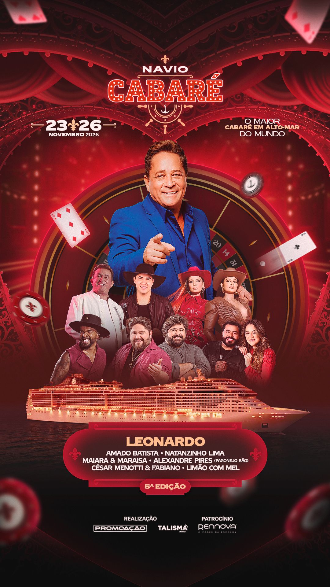 Navio Cabaré — Leonardo